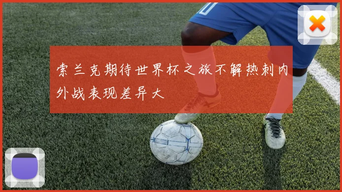 索兰克期待世界杯之旅不解热刺内外战表现差异大